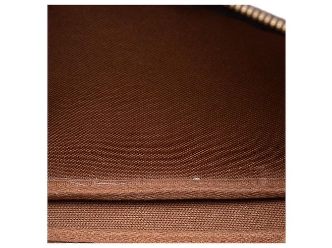 Borsa Louis Vuitton Monogram Mini Pochette Accessoires Marrone - vista 4