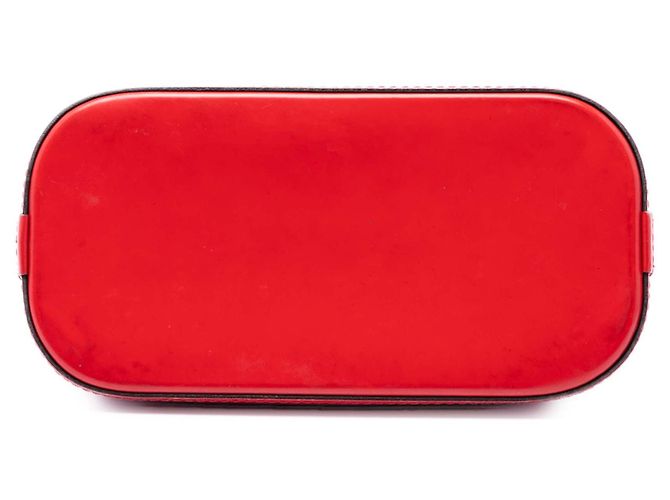 Borsa a tracolla Mini Alma in pelle Epi rossa Louis Vuitton Rosso - vista 3