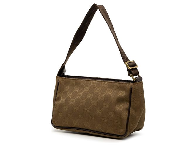 Borsa a mano Gucci GG Canvas marrone - vista 2