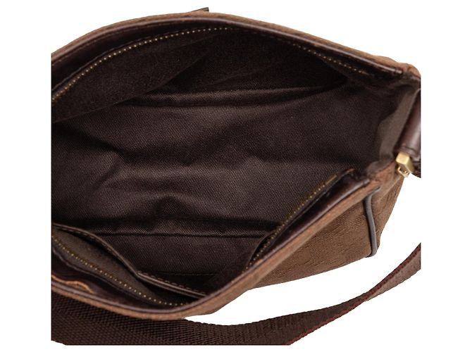 Borsa a mano Gucci GG Canvas marrone - vista 4