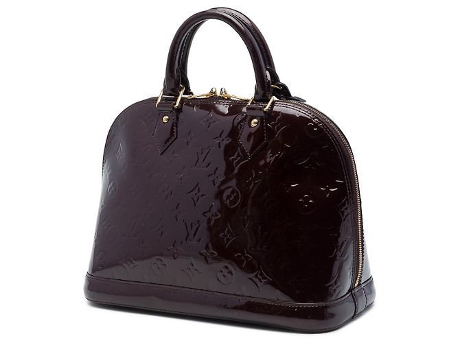 Louis Vuitton Monogram Vernis Alma PM Handtasche Purple Lila - Ansicht 2