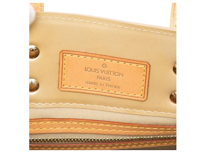 Borsa a mano Louis Vuitton Monogram Vernis Reade PM Beige - vista 5