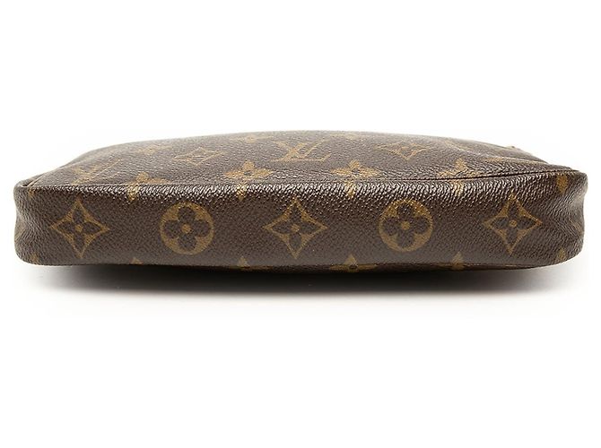 Borsa a tracolla Louis Vuitton Monogram Pochette Accessoires Marrone - vista 3