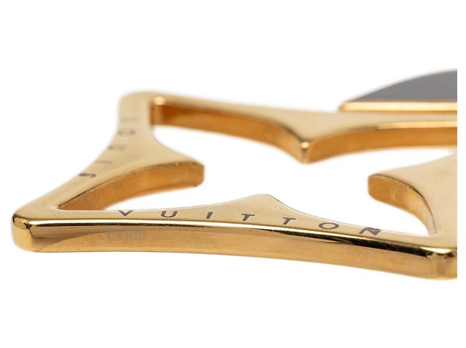 Twist Portachiavi e charm per borsa Puzzle in smalto e placcato oro nero Louis Vuitton - vista 6