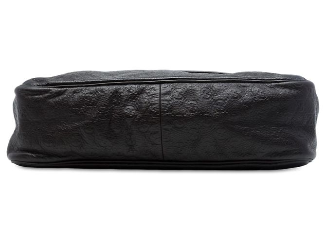 Borsa a tracolla Gucci Guccissima marrone - vista 3