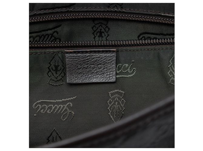 Borsa a tracolla Gucci Guccissima marrone - vista 5