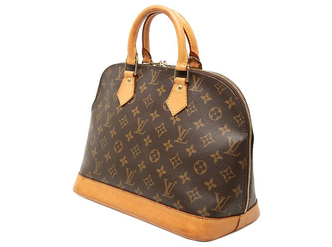 Borsa a mano Louis Vuitton Monogram Alma PM Marrone - vista 2