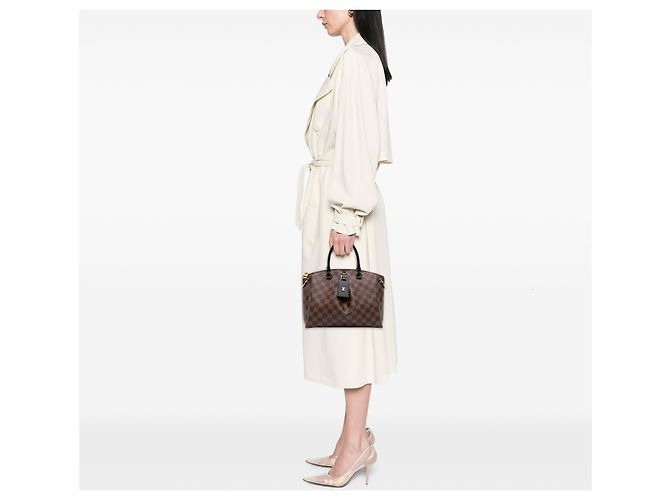 Borsa Tote Louis Vuitton Damier Ebene Odeon PM Marrone - vista 6