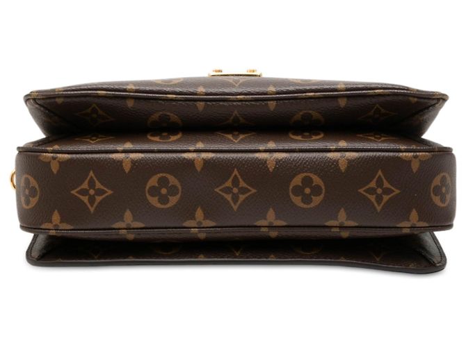 Borsa Louis Vuitton Monogram Pochette Metis Marrone - vista 3