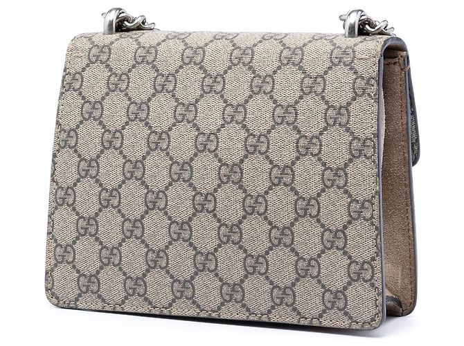 Borsa a tracolla Gucci Small GG Supreme Dionysus Beige - vista 2