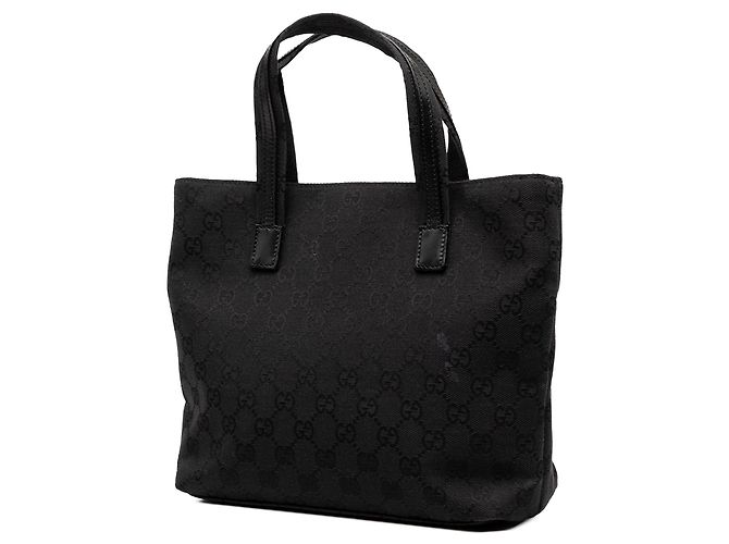 Borsa a mano Gucci GG Canvas nera Nero - vista 2