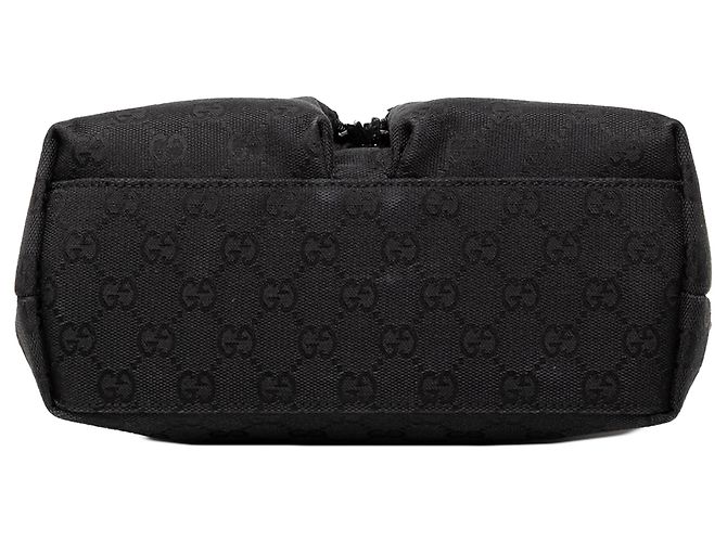 Borsa a mano Gucci GG Canvas nera Nero - vista 3