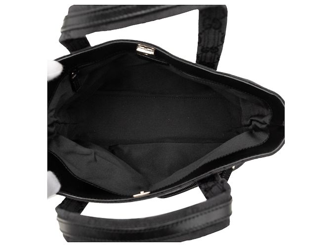 Borsa a mano Gucci GG Canvas nera Nero - vista 4