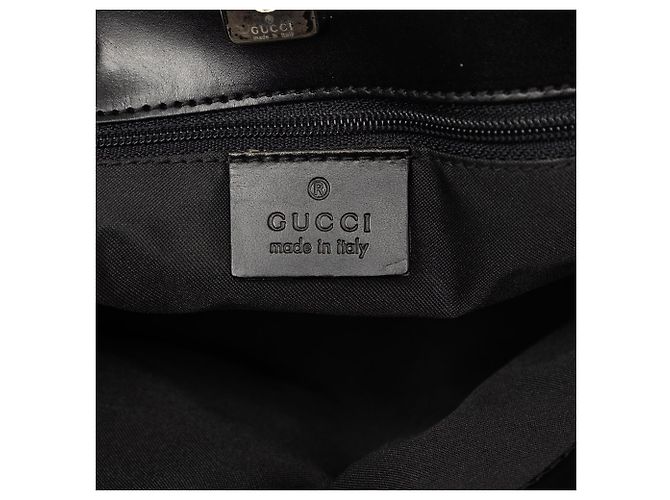 Borsa a mano Gucci GG Canvas nera Nero - vista 5