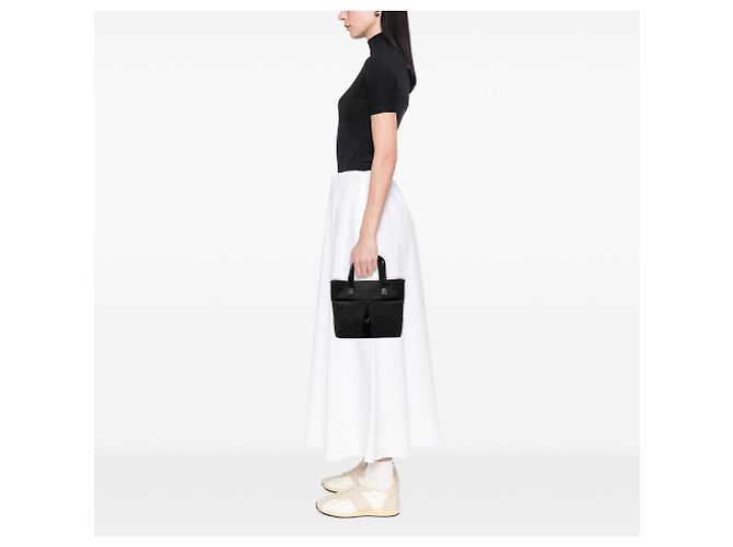 Borsa a mano Gucci GG Canvas nera Nero - vista 6