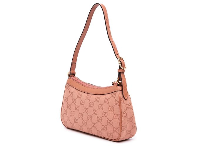 Borsa a tracolla Gucci Ophidia Small GG Canvas Rosa - vista 2
