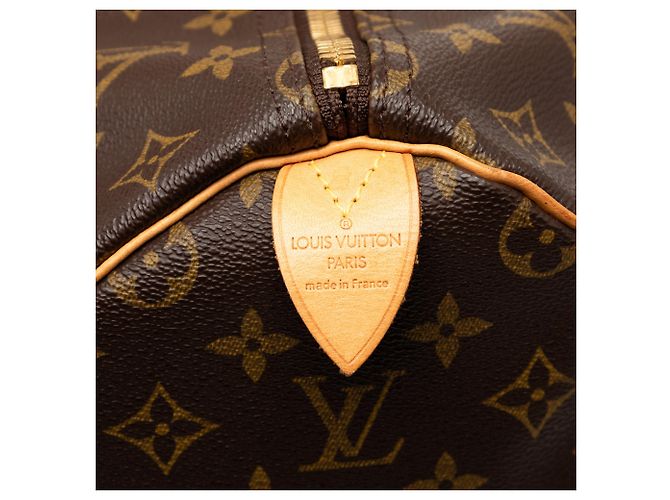 Borsa da viaggio Louis Vuitton Monogram Keepall 50 Marrone - vista 5