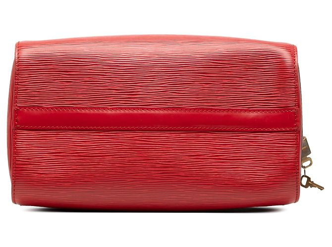 Borsa Boston Louis Vuitton Epi Speedy 25 Rossa Rosso - vista 3