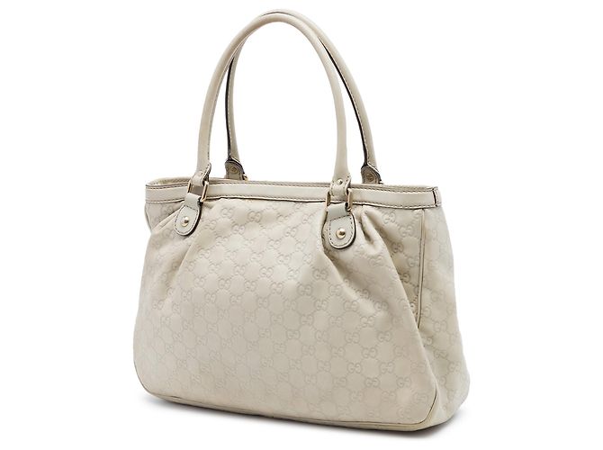 Borsa Tote Gucci Guccissima Sukey marrone - vista 2