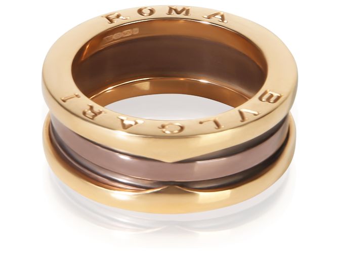 Bulgari Anello B.zero1 in oro rosa e metallo bronzato BVLGARI - vista 4