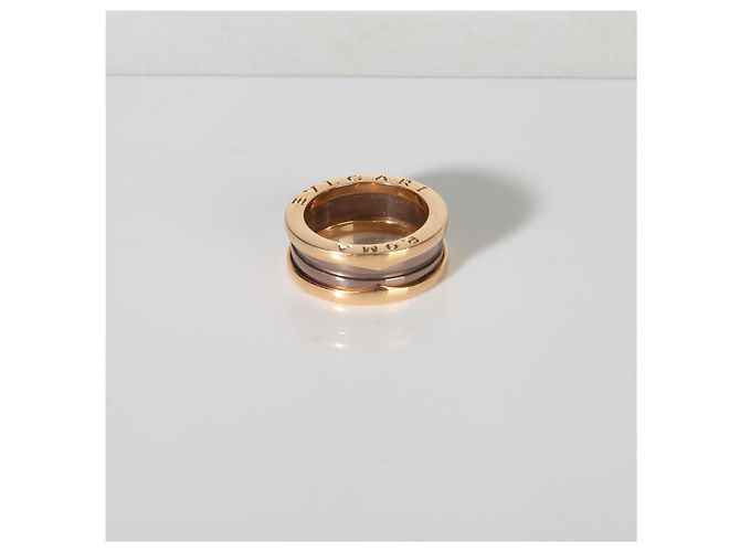 Bulgari Anello B.zero1 in oro rosa e metallo bronzato BVLGARI - vista 5
