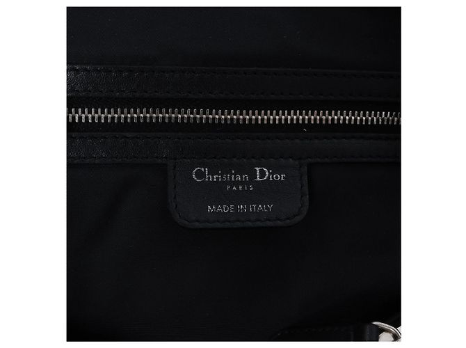 Borsa a tracolla Dior Charming Lock Cannage in tessuto, Nero - vista 12