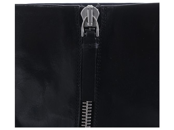 Jil Sander Lederstiefel in Schwarz, Größe EU 38 - Ansicht 13
