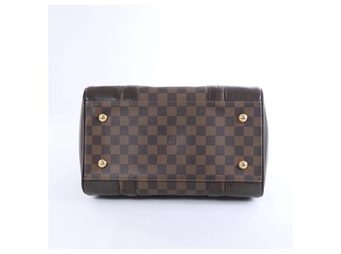 Borsa a tracolla Louis Vuitton Berkeley Damier Ebene Marrone N52000 Rosso - vista 7