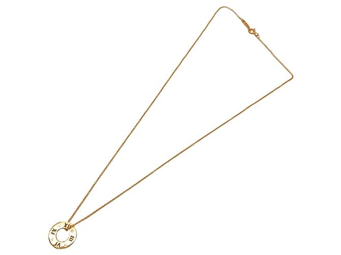 Collana Tiffany & Co. Atlas Pierced Circle in oro rosa 18K - vista 5