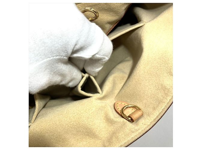 Borsa Tote Louis Vuitton Hampstead MM Bianco - vista 6