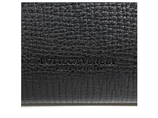 Borsa a tracolla Bottega Veneta Angle Palmerato Nero - vista 8