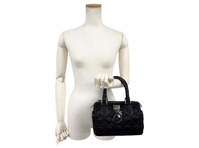 Borsa Christian Dior Lovely Cannage Nero - vista 10