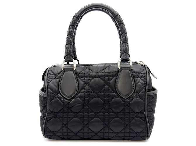 Borsa Christian Dior Lovely Cannage Nero - vista 3