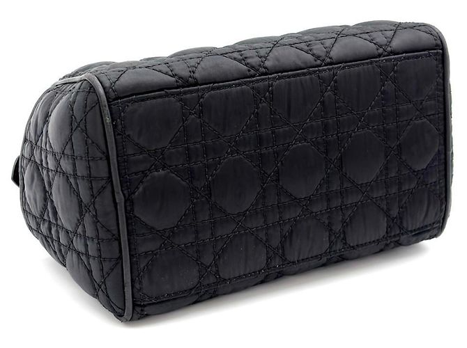 Borsa Christian Dior Lovely Cannage Nero - vista 4