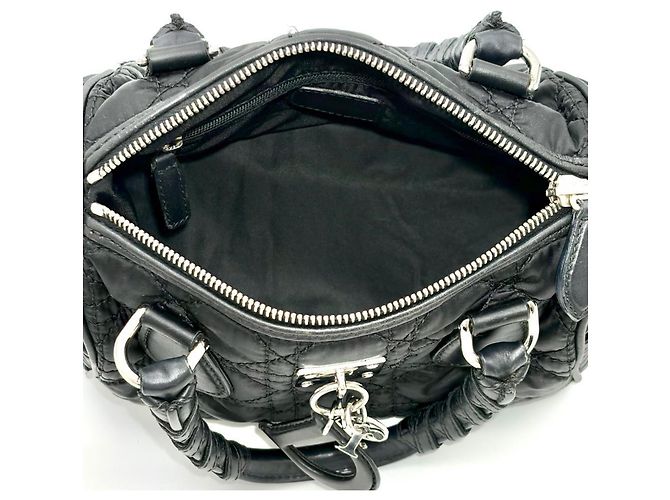 Borsa Christian Dior Lovely Cannage Nero - vista 5