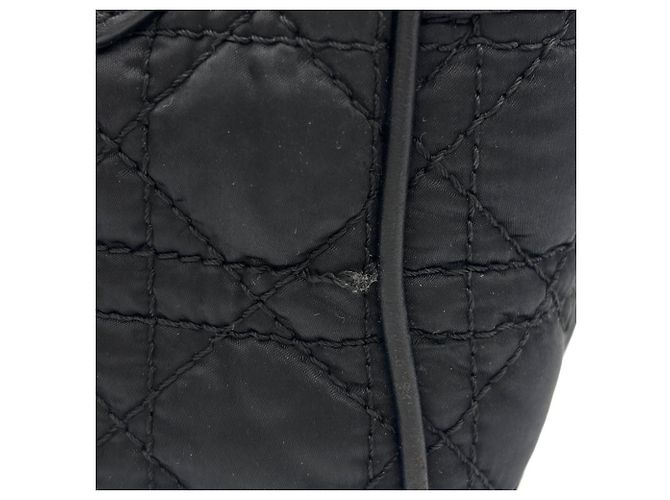 Borsa Christian Dior Lovely Cannage Nero - vista 7