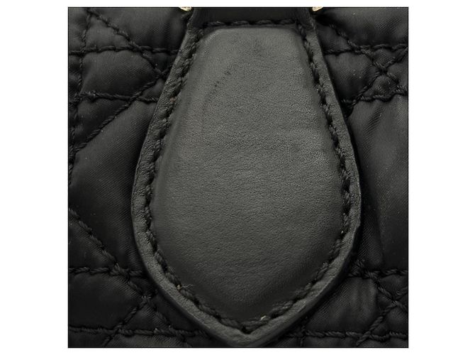 Borsa Christian Dior Lovely Cannage Nero - vista 8