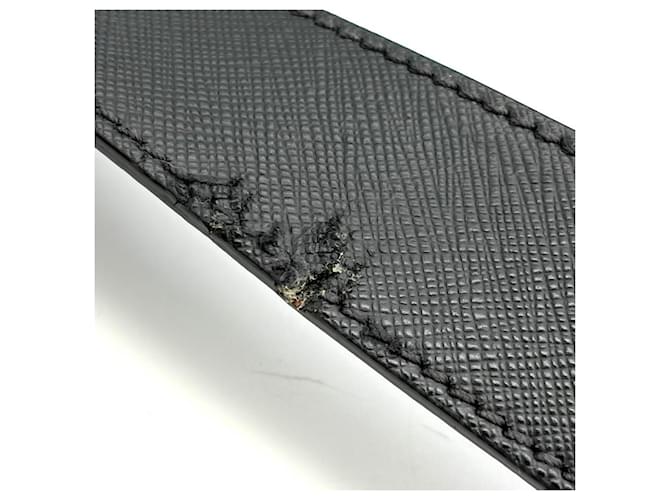 Borsa a tracolla e spalla Prada Saffiano Nero - vista 10