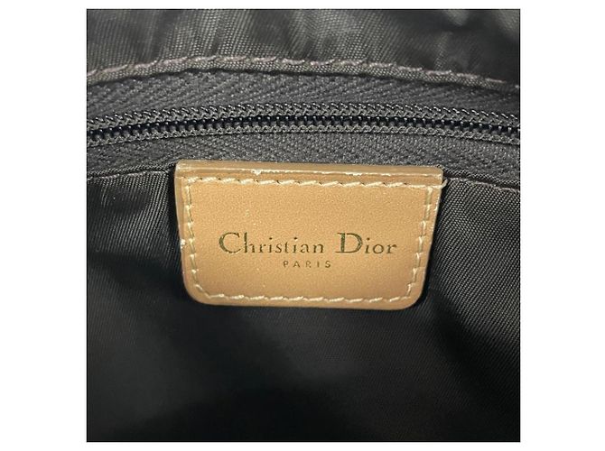Mini borsa Christian Dior Trotter Marrone - vista 10