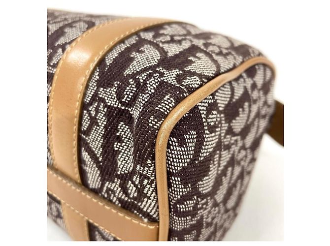 Mini borsa Christian Dior Trotter Marrone - vista 4