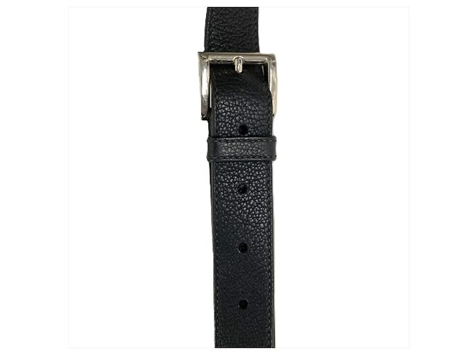 Borsa a tracolla in pelle Prada PRADA Logo Nero - vista 12