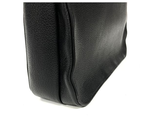 Borsa a tracolla in pelle Prada PRADA Logo Nero - vista 5
