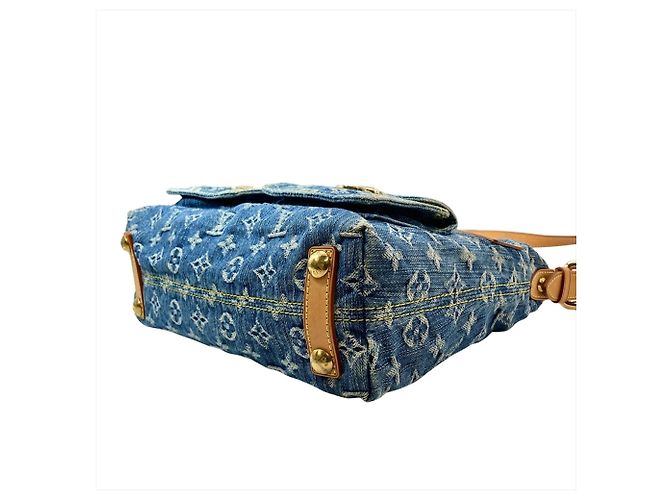 Borsa a tracolla Louis Vuitton Baggy PM Blu - vista 3
