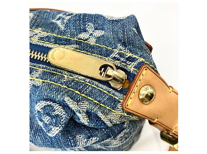 Borsa a tracolla Louis Vuitton Baggy PM Blu - vista 6