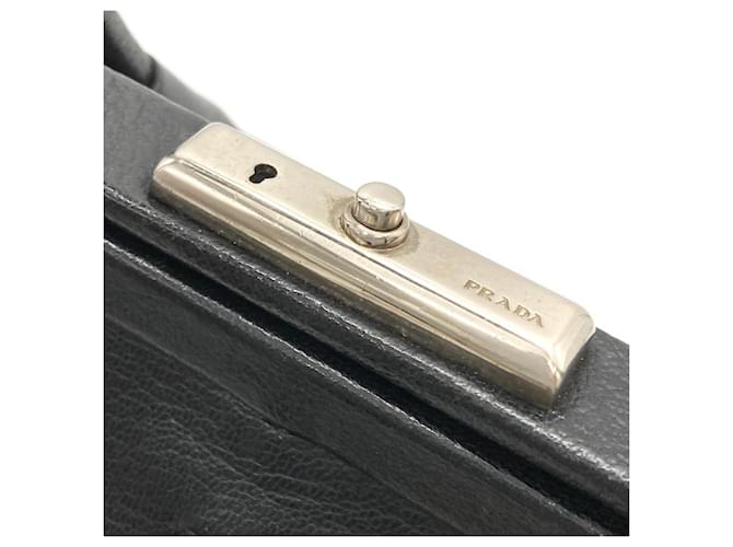 Borsa Prada Doctor's Bag Nero - vista 11
