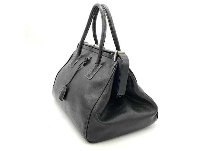 Borsa Prada Doctor's Bag Nero - vista 2