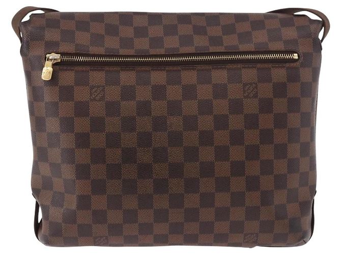 Louis Vuitton Brooklyn Damier Ebene MM Marrone - vista 2