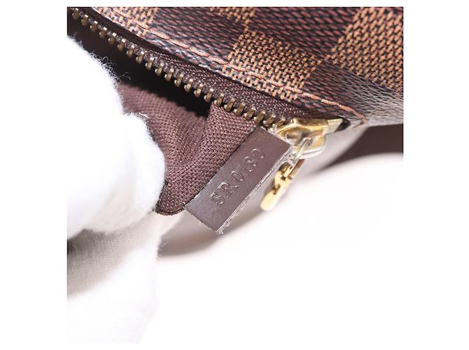 Louis Vuitton Brooklyn Damier Ebene MM Marrone - vista 7