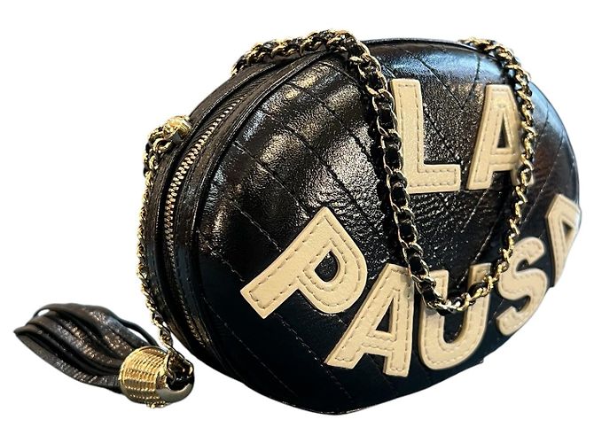 Borsa a tracolla da sera 2018 Chanel Chevron Lambskin La Pausa - vista 2