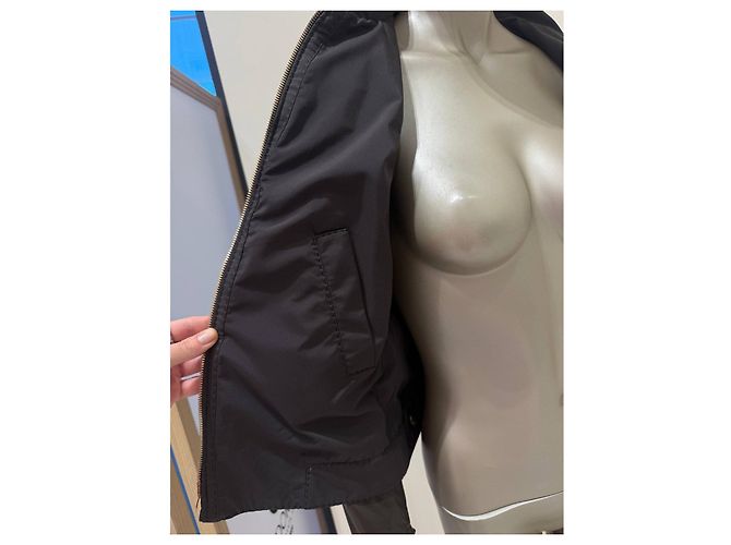 Loro Piana Wendeljacke Braun/Schwarz - IT 40 gebraucht - Ansicht 10